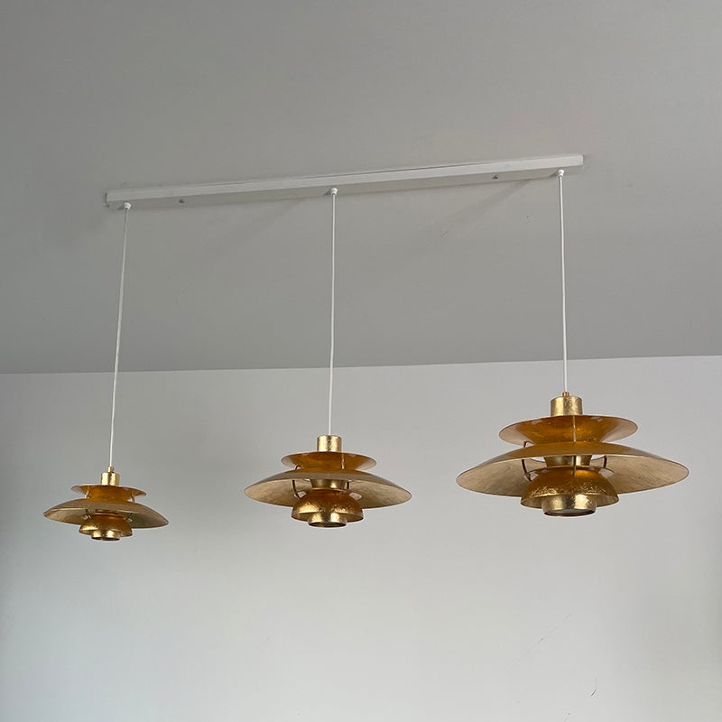 Gold Foil Layered Pendant Lamp D762