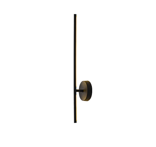 Modern Black Aluminum Wall Light D850