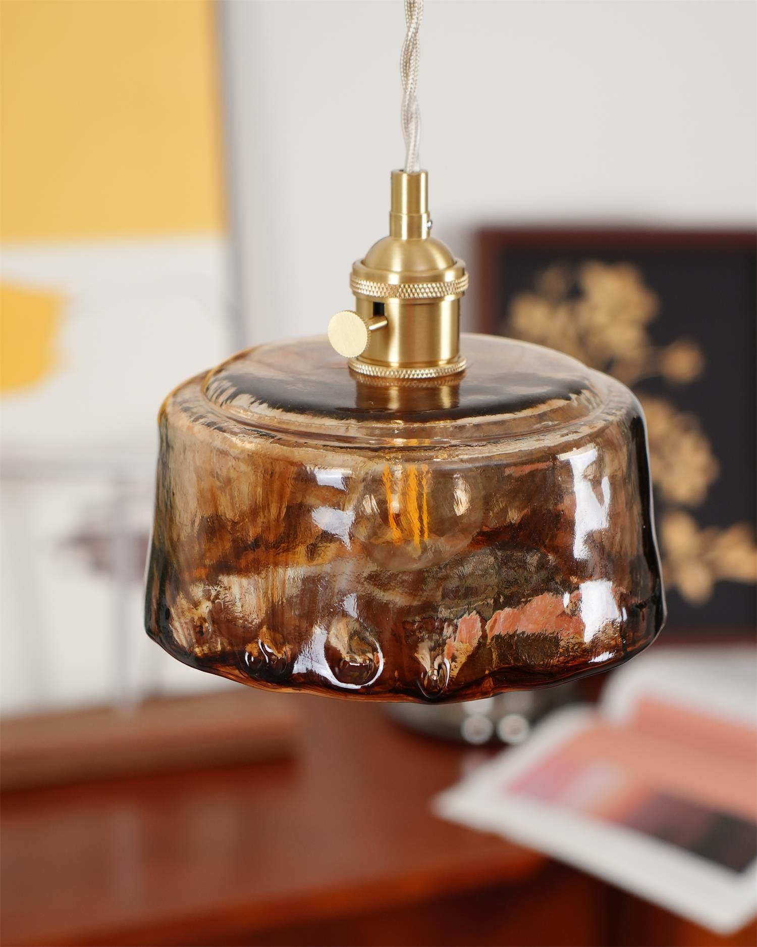 Retro Glass Pendant Lamp M212