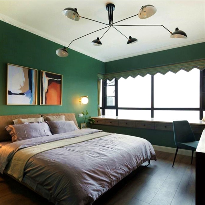 Industrial Adjustable Multi Arm Ceiling Light S17