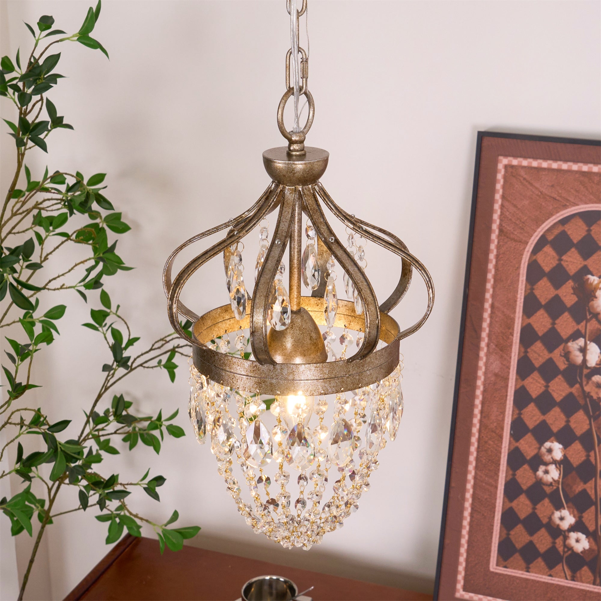 Abella Tear Drop Chandelier D517