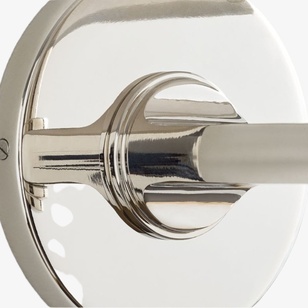 Roven Metal Wall Sconce - Sleek Metal Single or Triple Sconce for Vanity or Bathroom T656