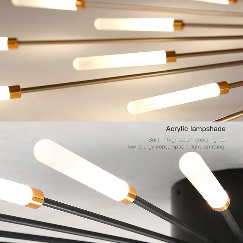 Multi-Head Fireworks Led Recessed Ceiling Lamp S179