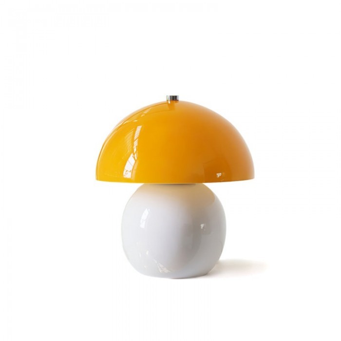 Cute Cream Mushroom Ceramic Table Lamp S178
