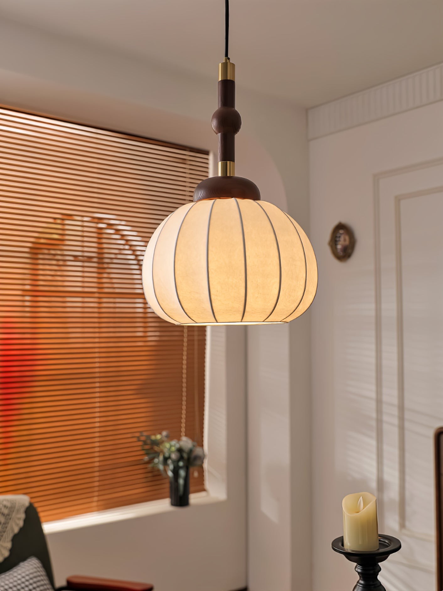 Silk Globe Pendant Lamp M515