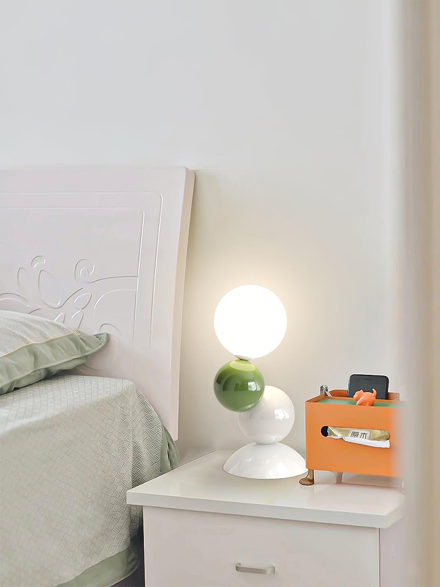Colorful Design Acrylic Ball Table Lamp M203