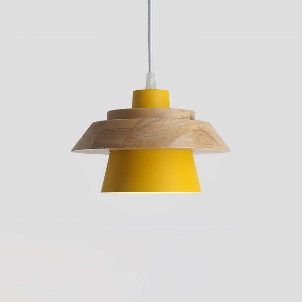 Stone Wood Pendant Lamp M419