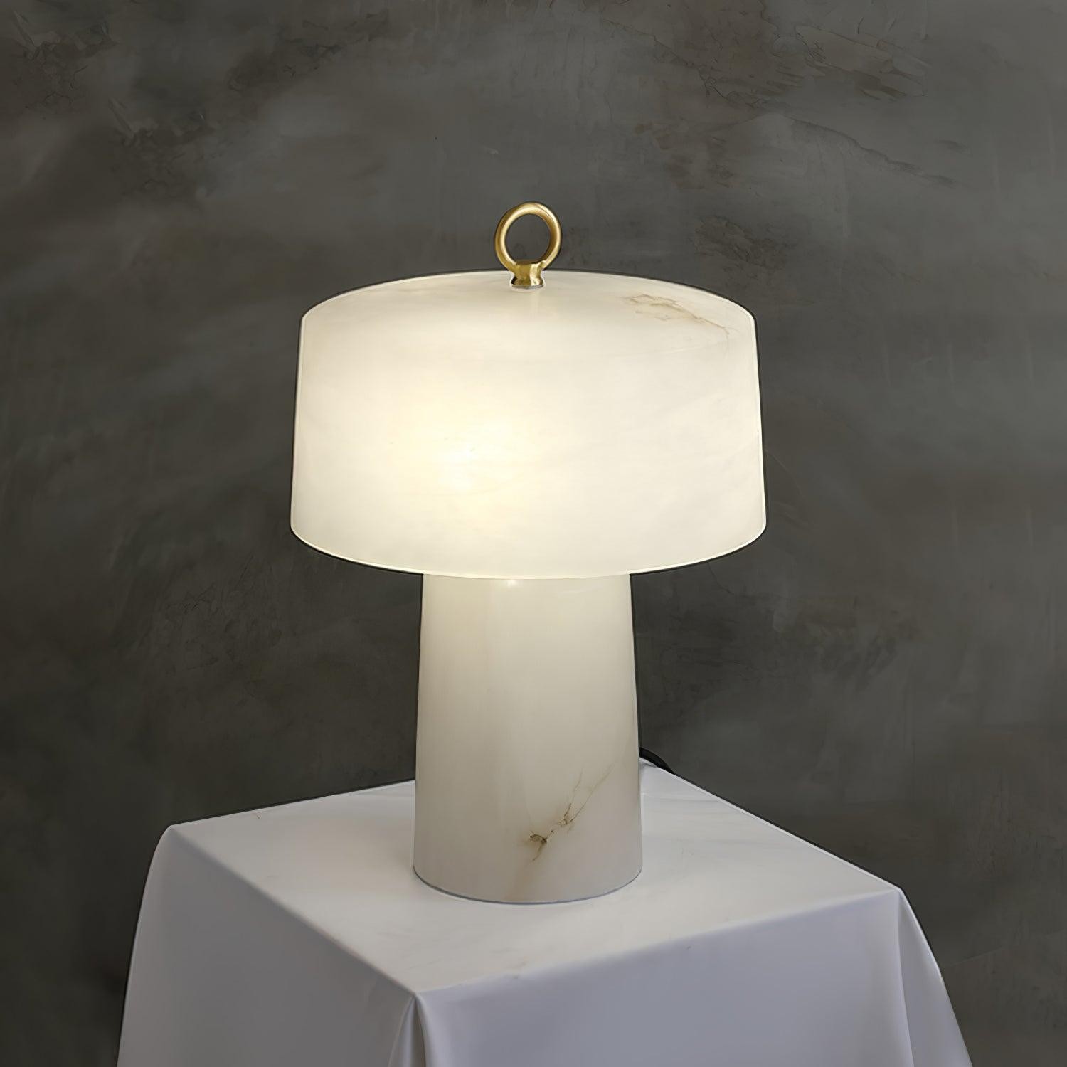 Light Luxury Style Marble Stone Table Lamp M583