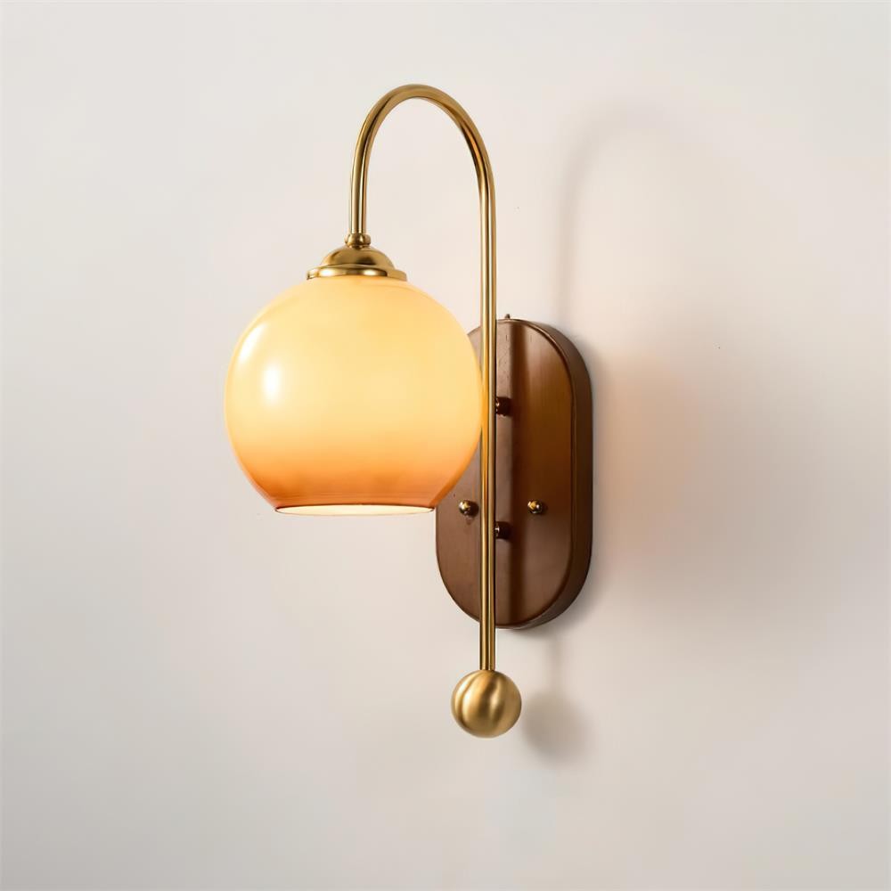 American Retro Spherical Wall Lamp M252