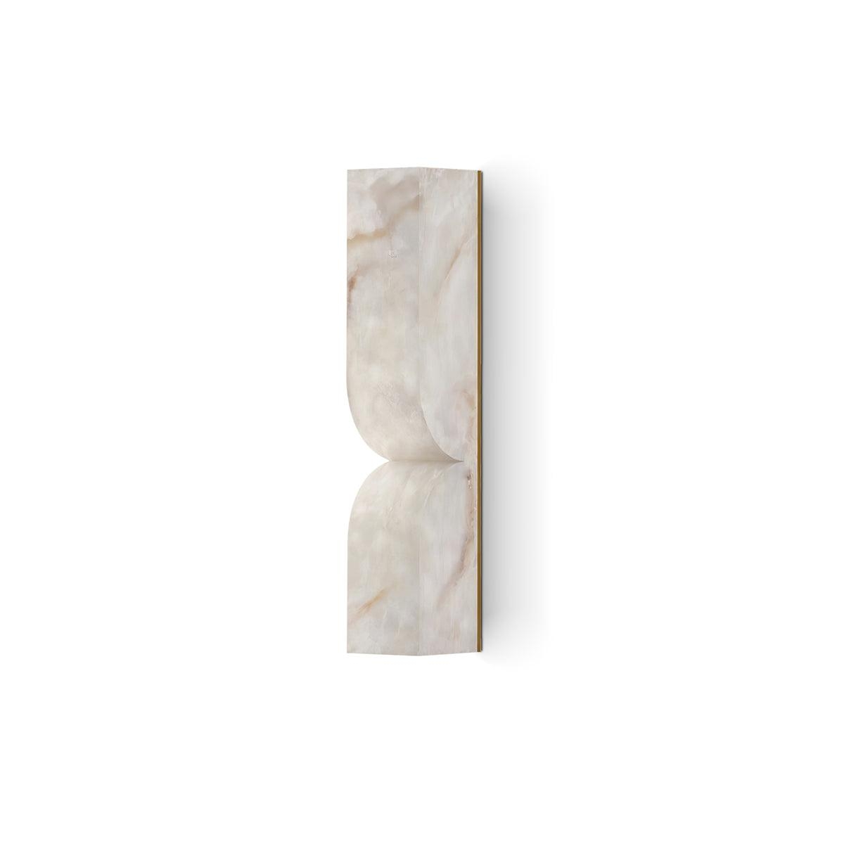 Rectangular Alabaster Wall Lamp D639