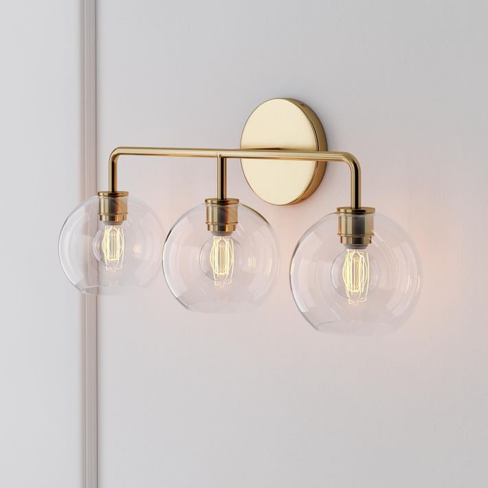 Selvion Artistic Globe Sconce Light - Handcrafted Glass Sculptural Wall Fixture T021