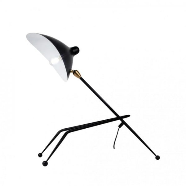 Black Tripod Desk Lamp S172