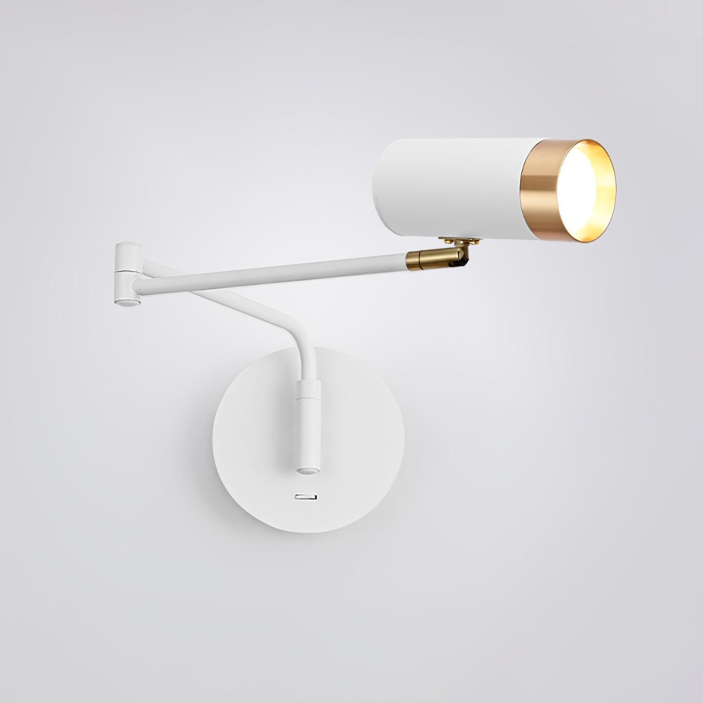 Modern Industrial Telescopic Revolving Adjustable Swing Arm Wall Lamp M430