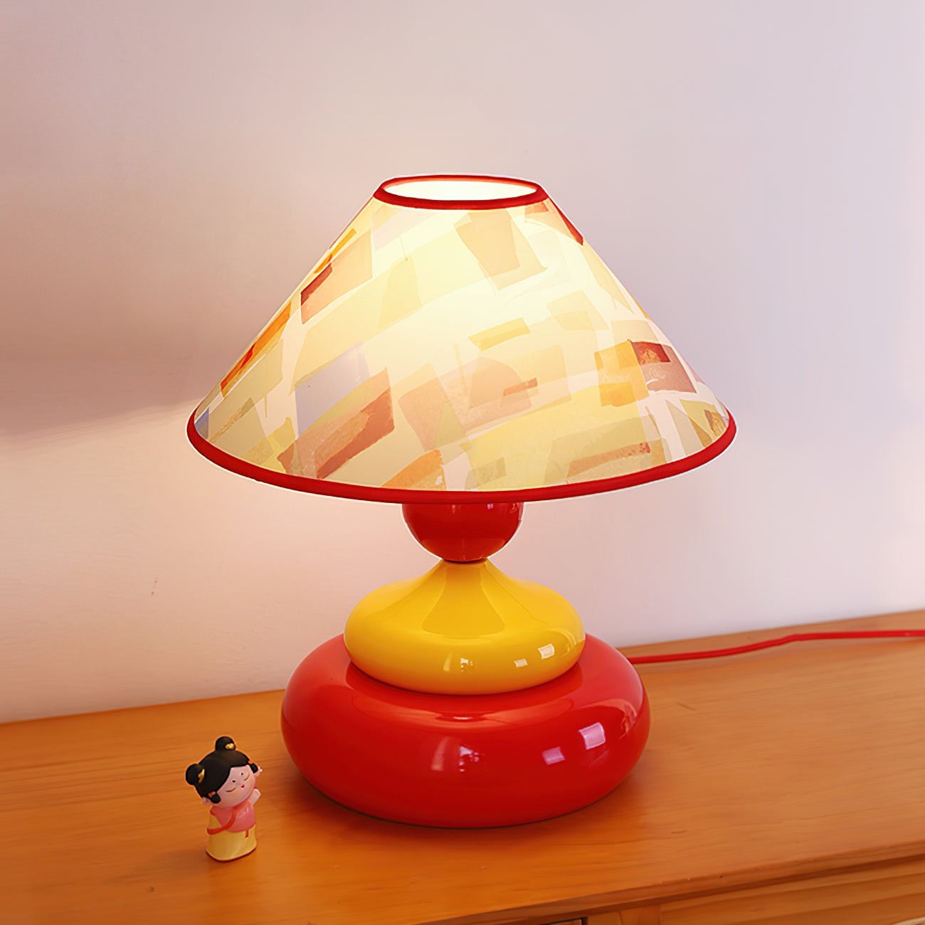 Retro Decorative Colorful Stacked Table Lamp M344