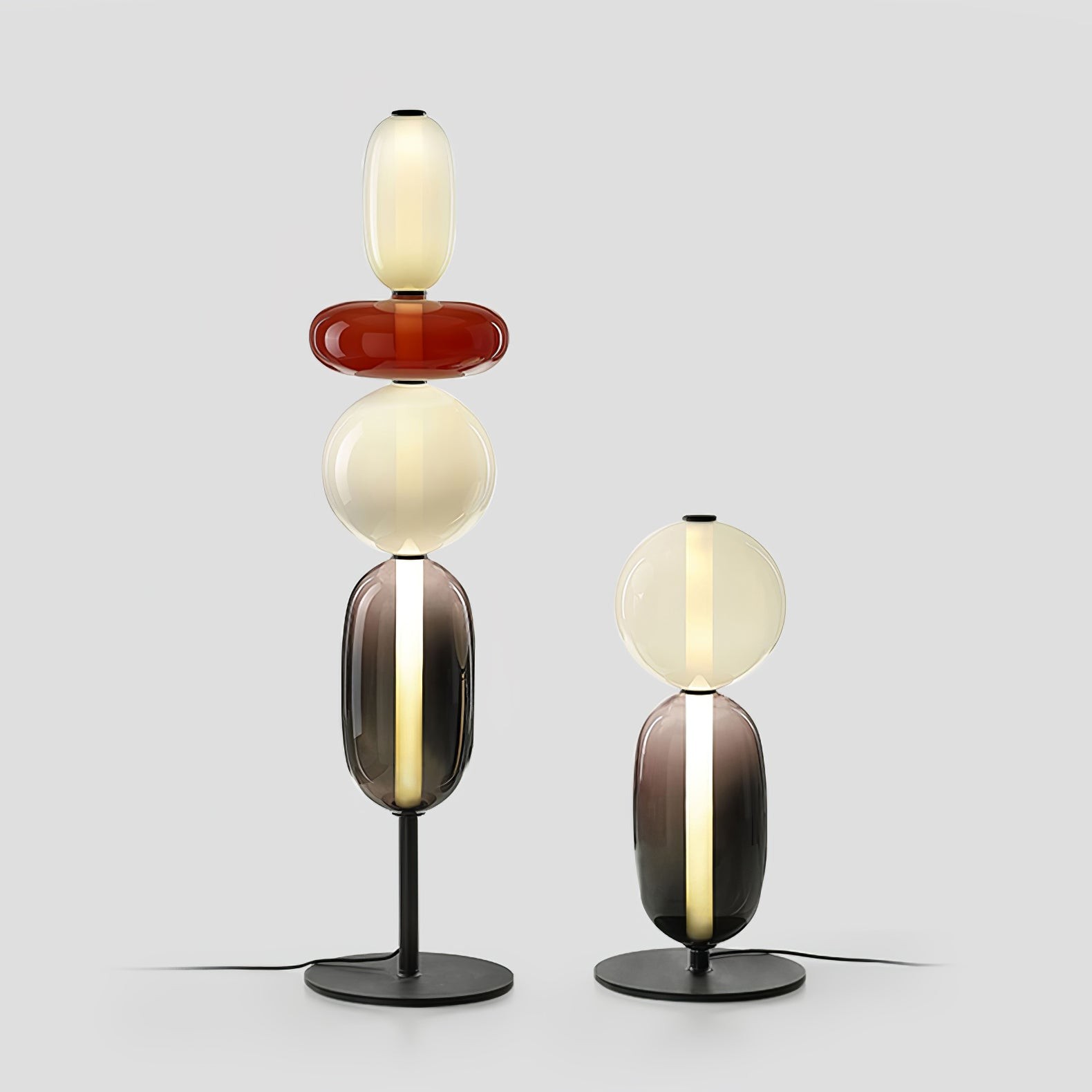 Nordic Creative Minimalist Luxury Glass Floor Light For Living Room M486
