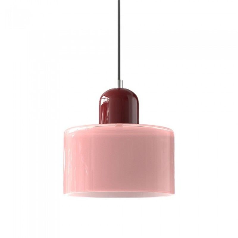 Nordic Morandi Cylinder Glass Pendant Lamp S101