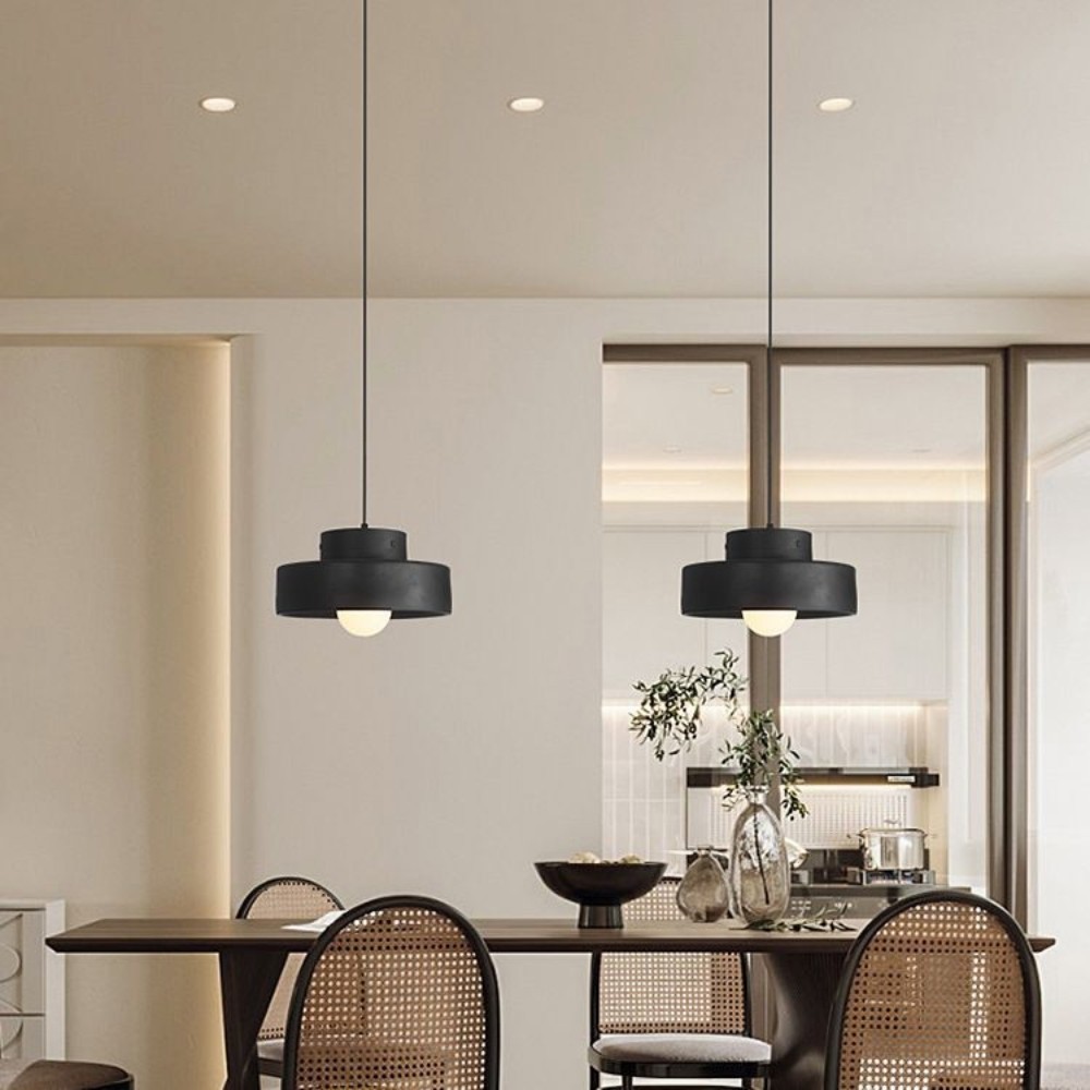 Nordic Cylinder Resin Pendant Lamp S121