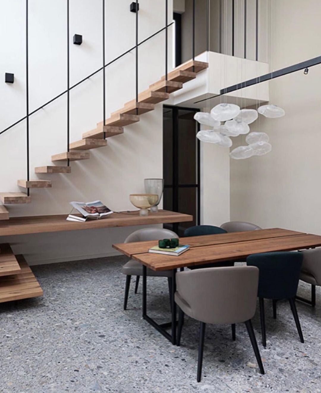 Multi-Head Irregular Glass Bubble Chandelier M180