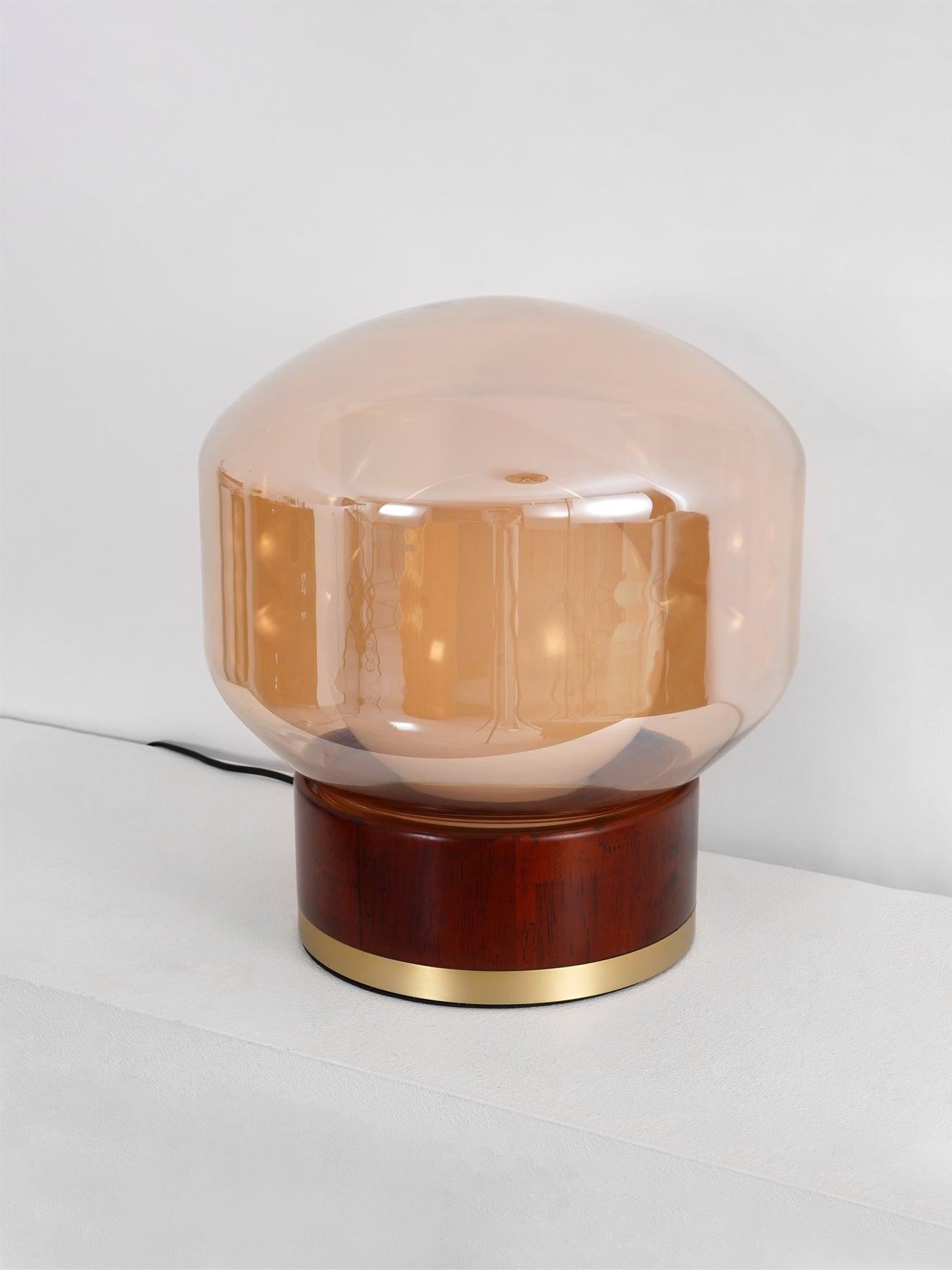Simple Creative Wood Orb Table Lamp M527