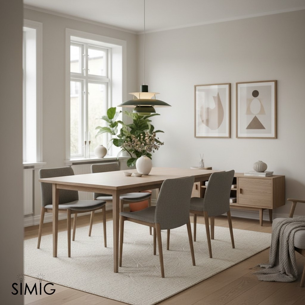 Danish UFO Design Kitchen Pendant Lamp