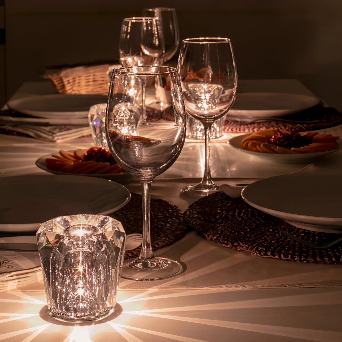Crystal Diamond Table Lamp M160