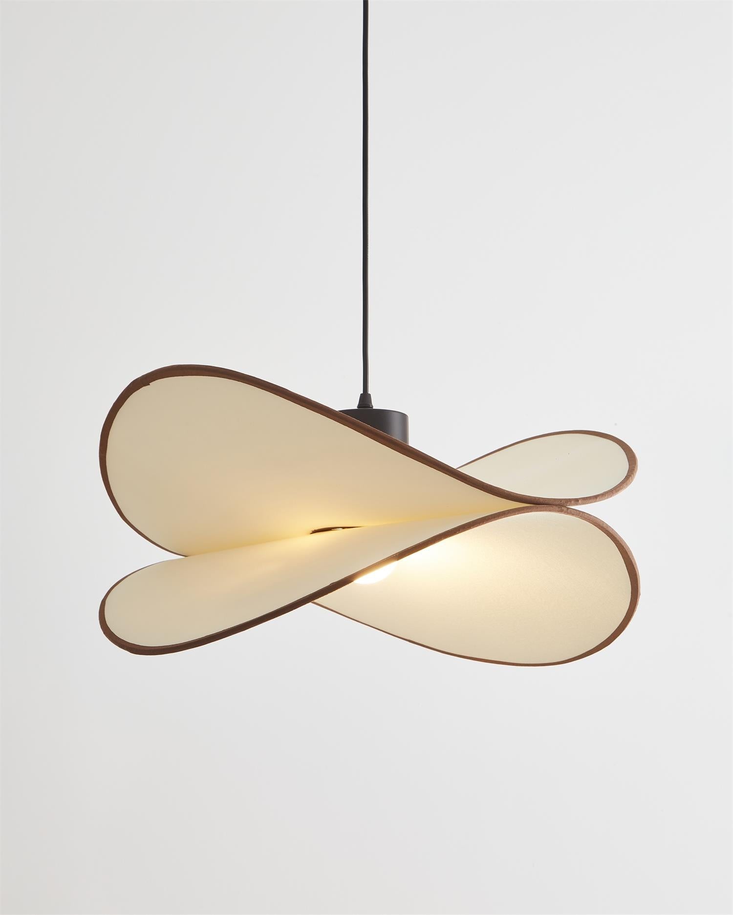 Wabi Sabi Fabric Crisp Pendant Lamp M356