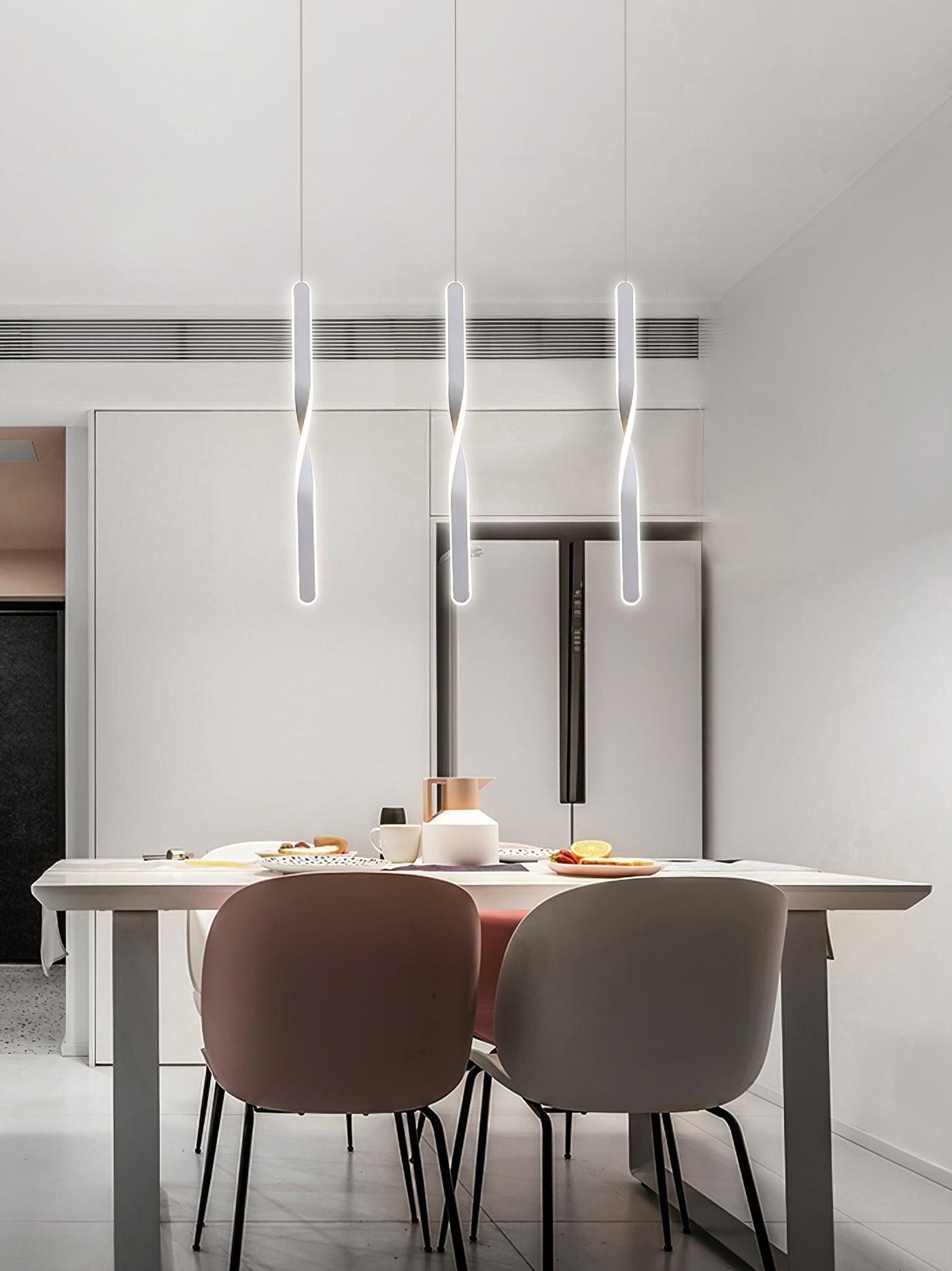 Nordic linear long Pendant Lamp M420