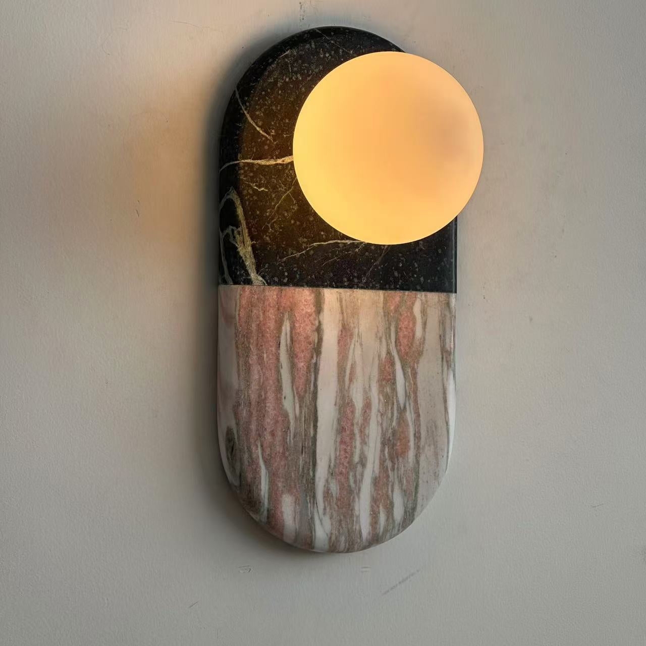 Pfaffikon Marble Sconce D564
