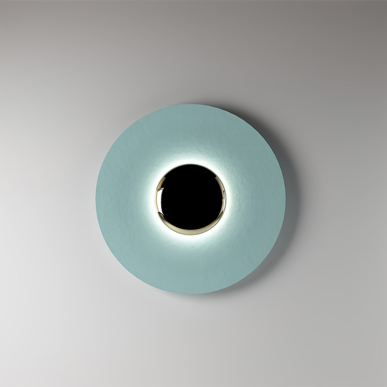 Simplicity Round Ginger Glow Wall Light S188