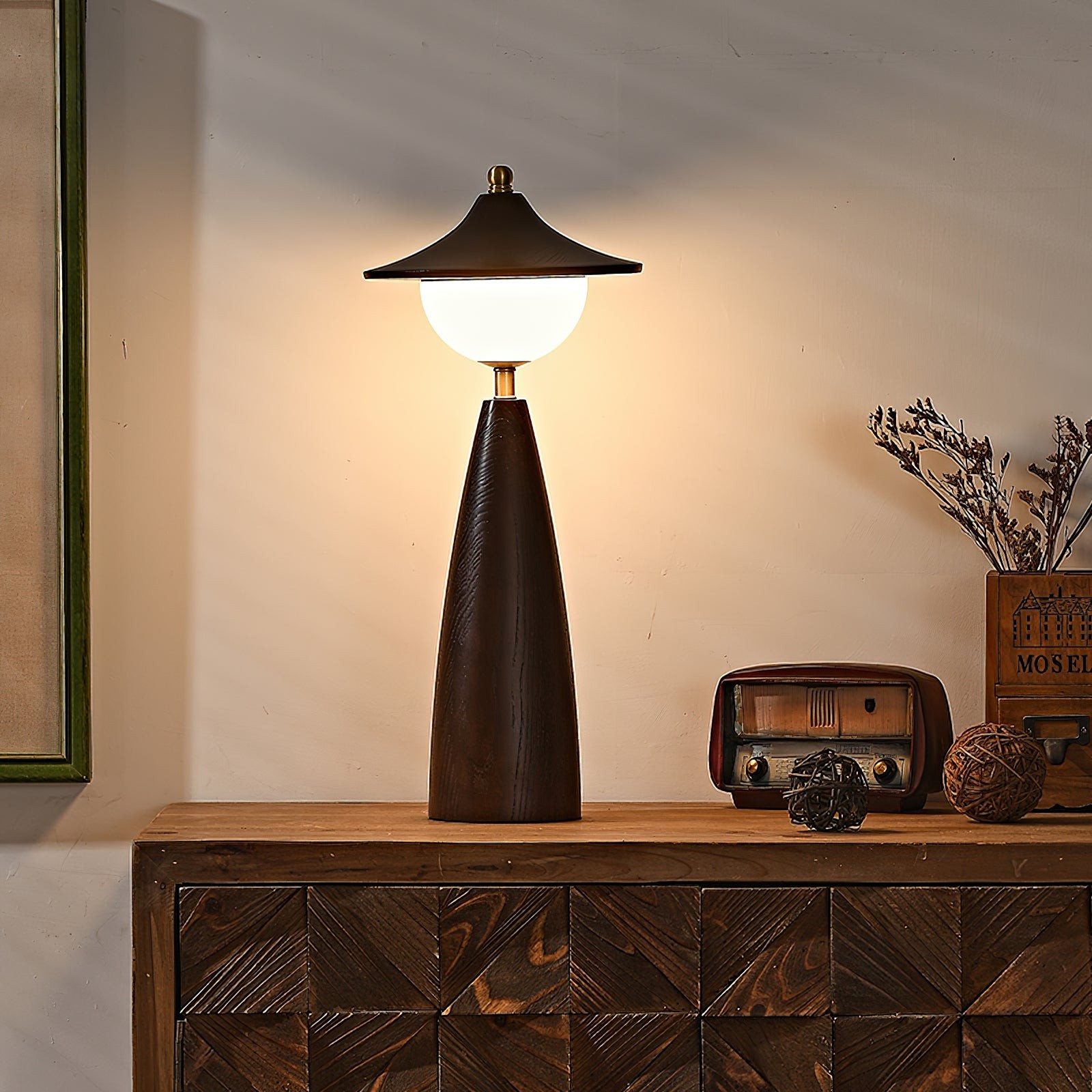 French Retro LED Bedside Table Lamp for Bedroom M326