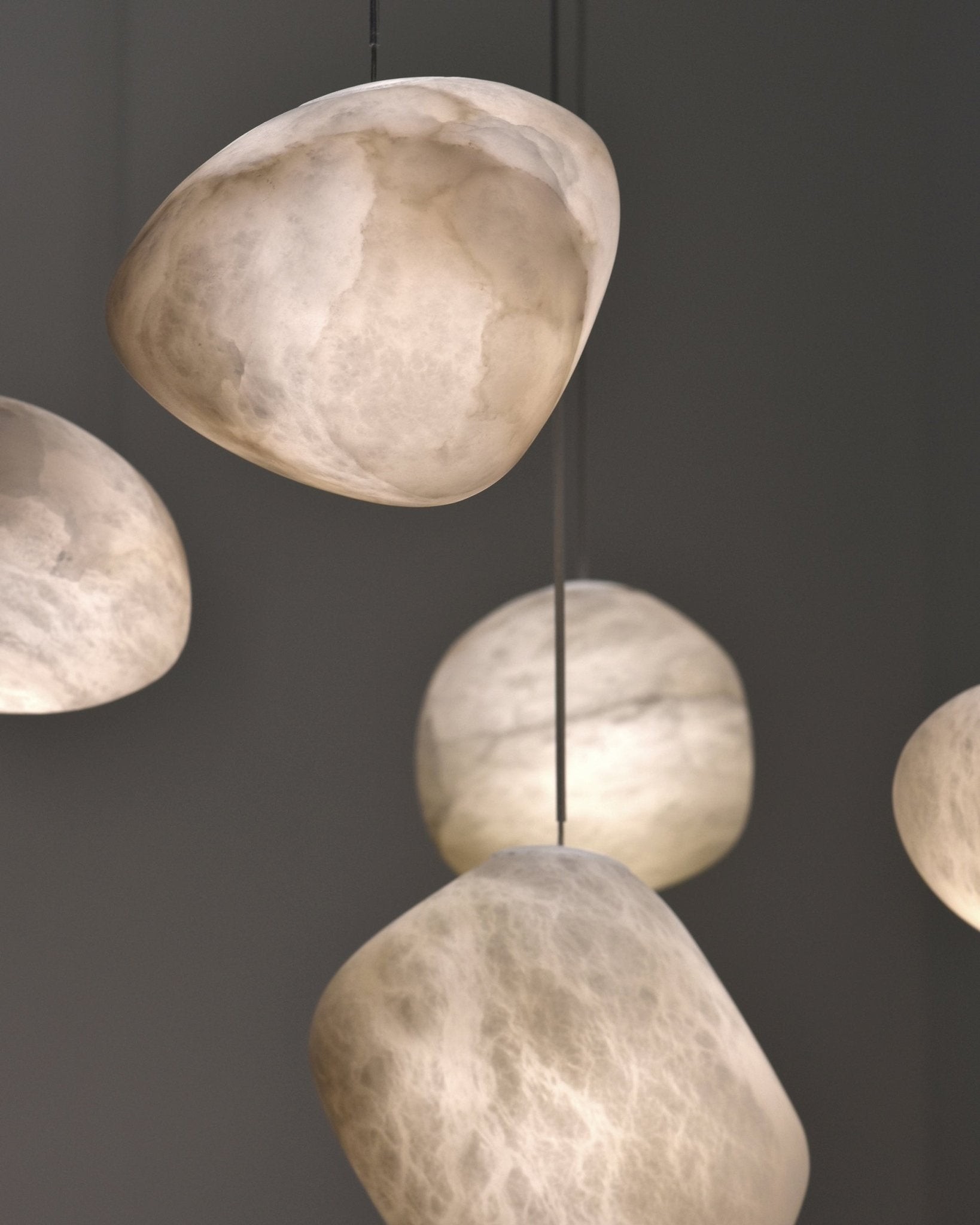 Pebbles Alabaster Pendant Lamp M439