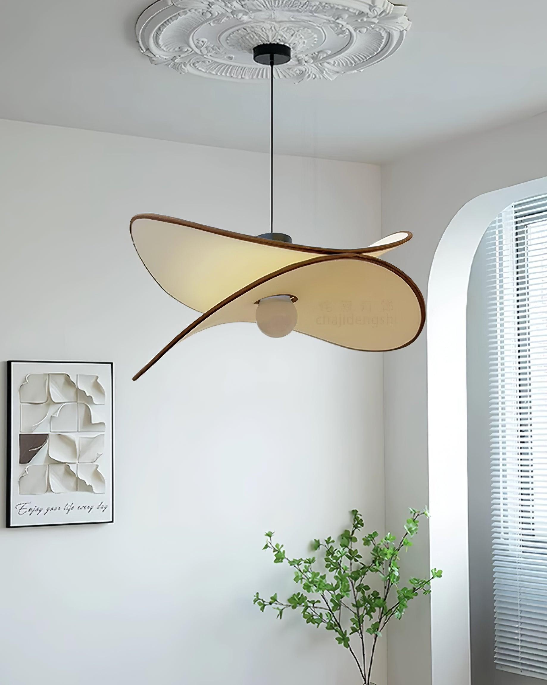 Wabi Sabi Fabric Crisp Pendant Lamp M356