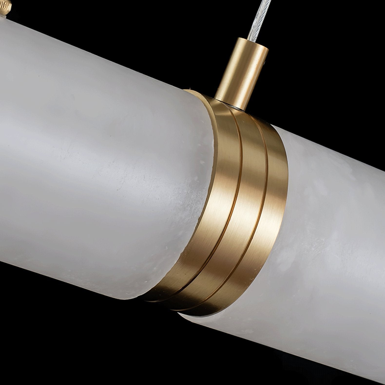 Luxurious Alabaster Beam Pendant Light M96