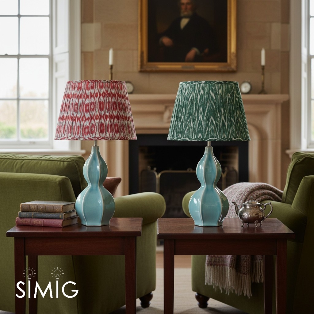 Thalune Table Lamp in Seaweed Ceramic - Sculptural Coastal Glow for Bedrooms and Living Rooms T593
