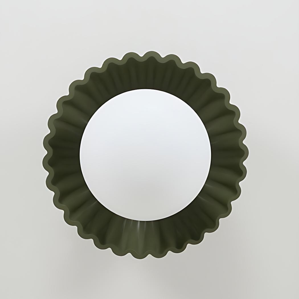 Cream Flower Bud Glass Hallway Ceiling Light S161