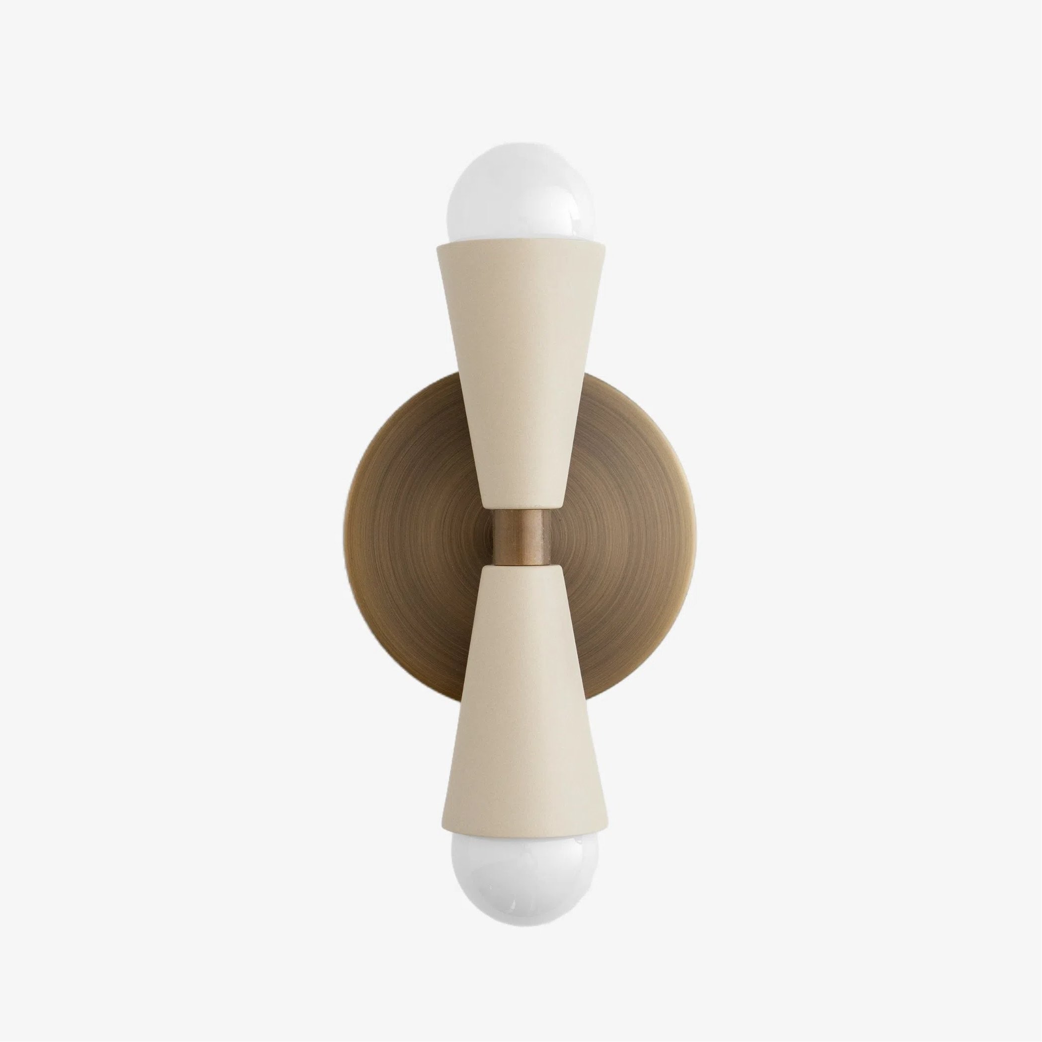 Pyralis Cone Linear Statement Wall Sconce - Modern Two Light Fixture T334