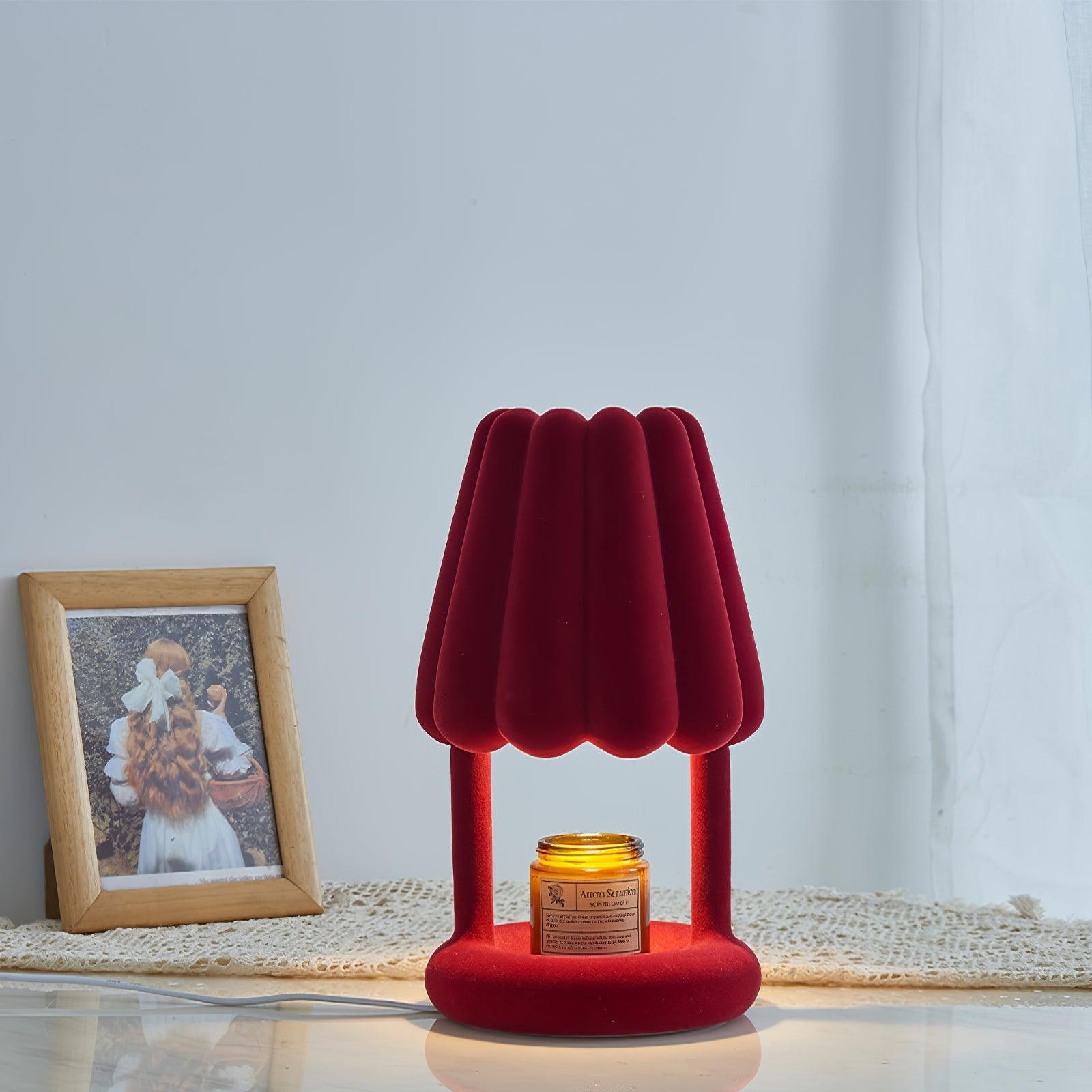 Ice Cream Flocked Resin Table Lamp M566