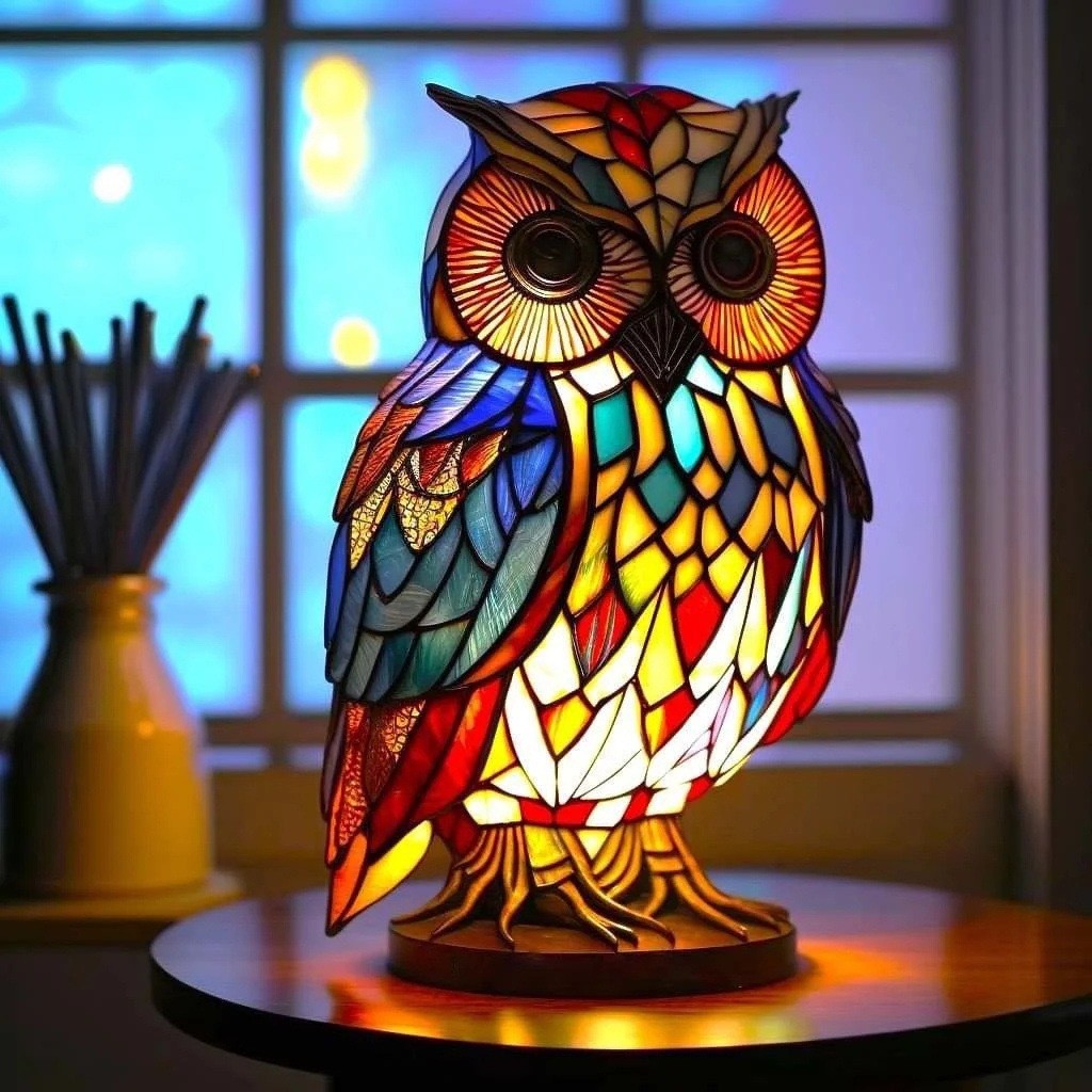 Magical Animal Statue Resin Table Lamp M53