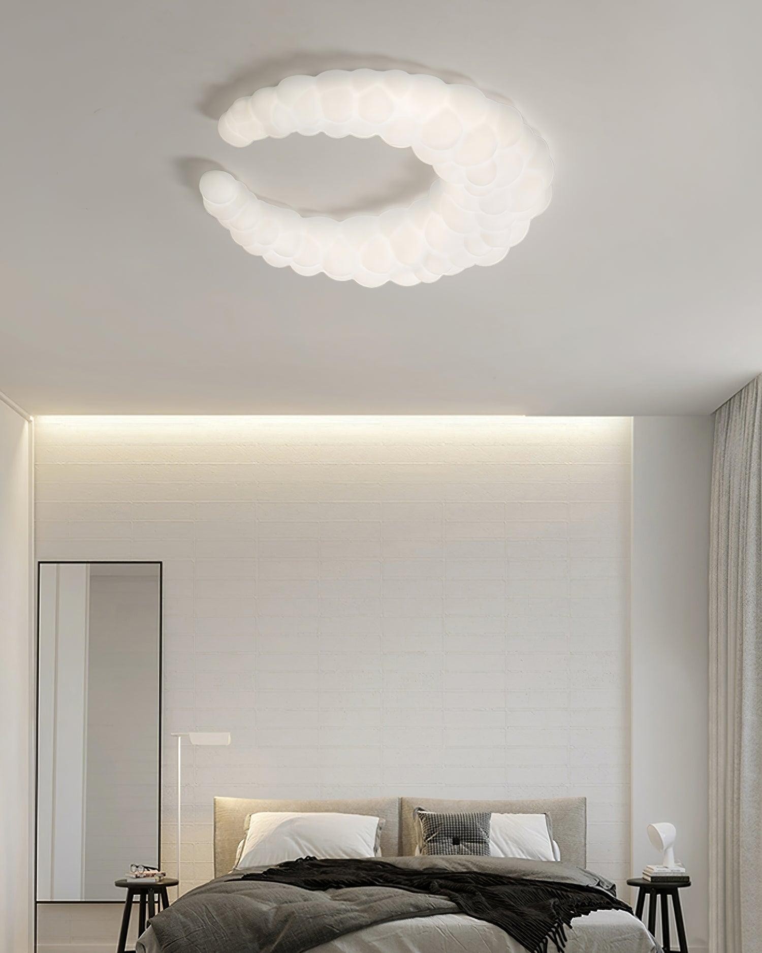 Cream Style Moon Ceiling Lamp M580