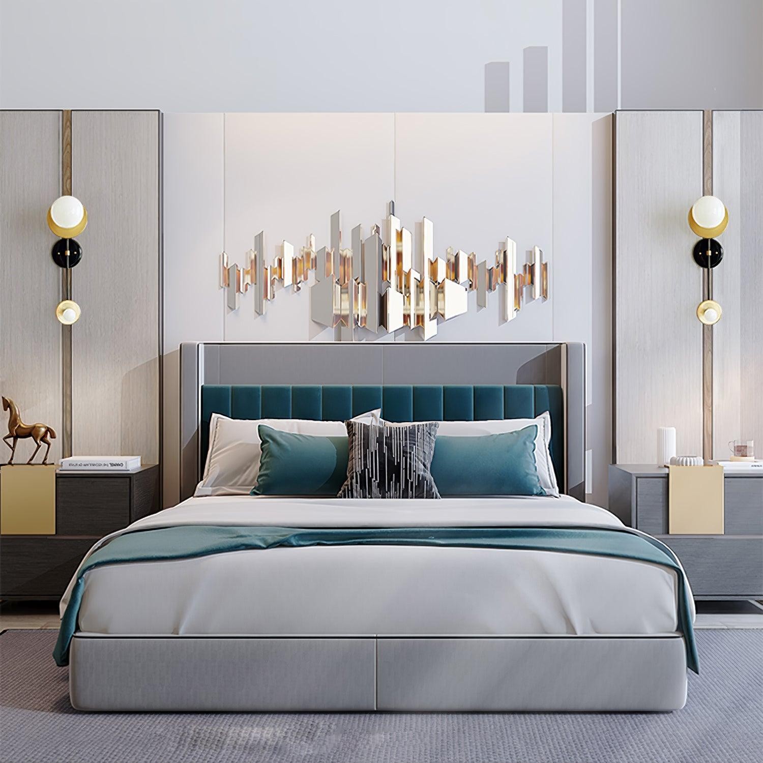 Simple Crystal Bubble Wall Light M579