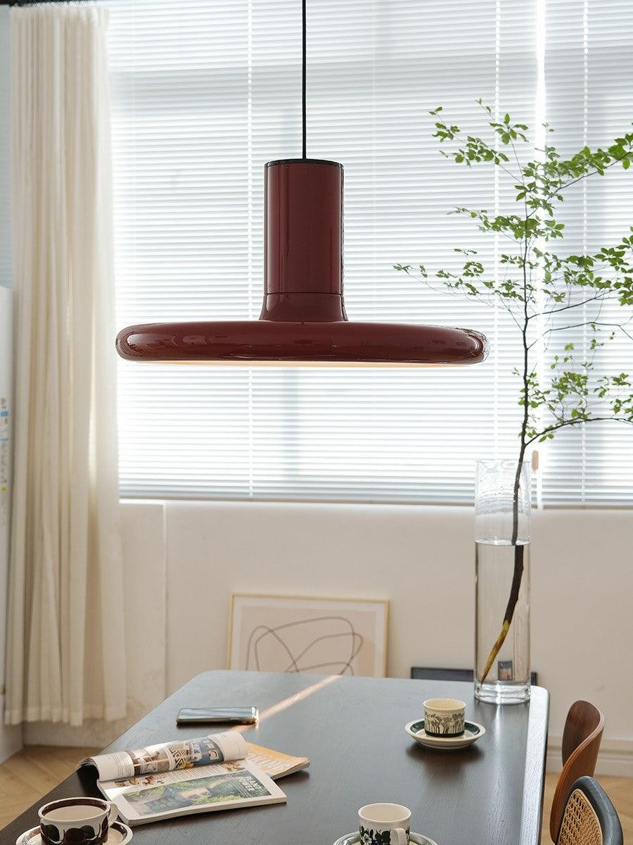 Vintage UFO Frisbee Pendant Lamp M446