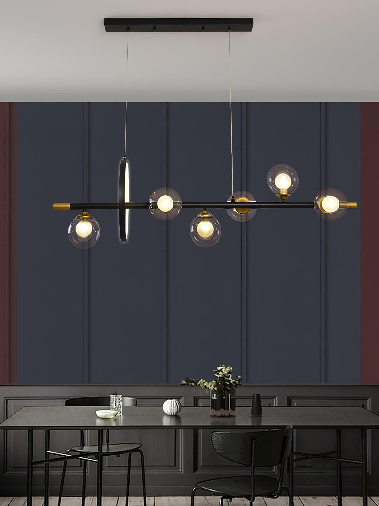 Creative Horizontal Long Bar Chandelier M68