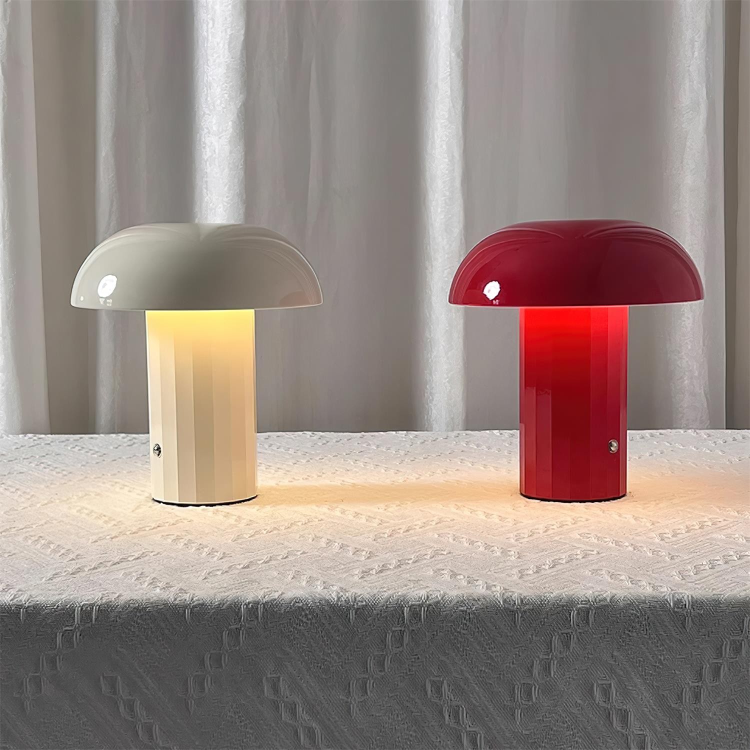 Mushroom Portable Bedside Table Lamp For Bedroom M198