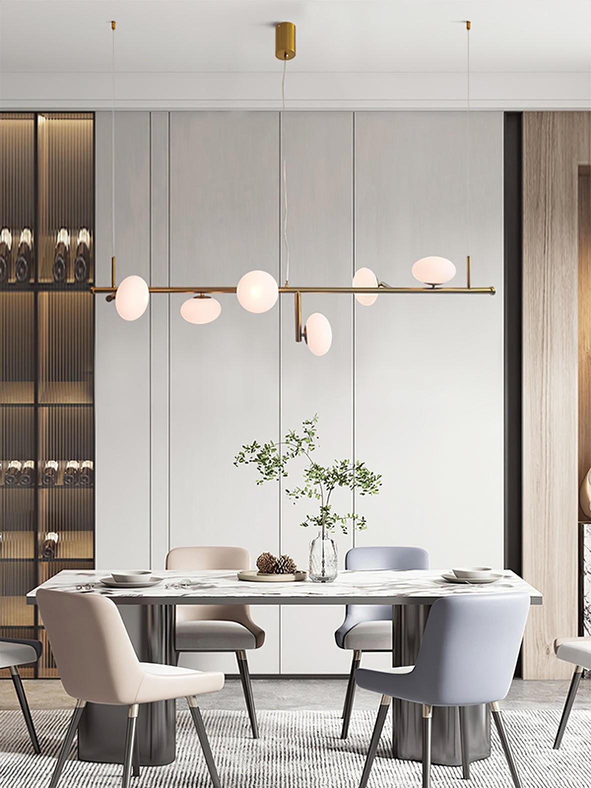 Sphere Balance Cosmic Chandelier M513