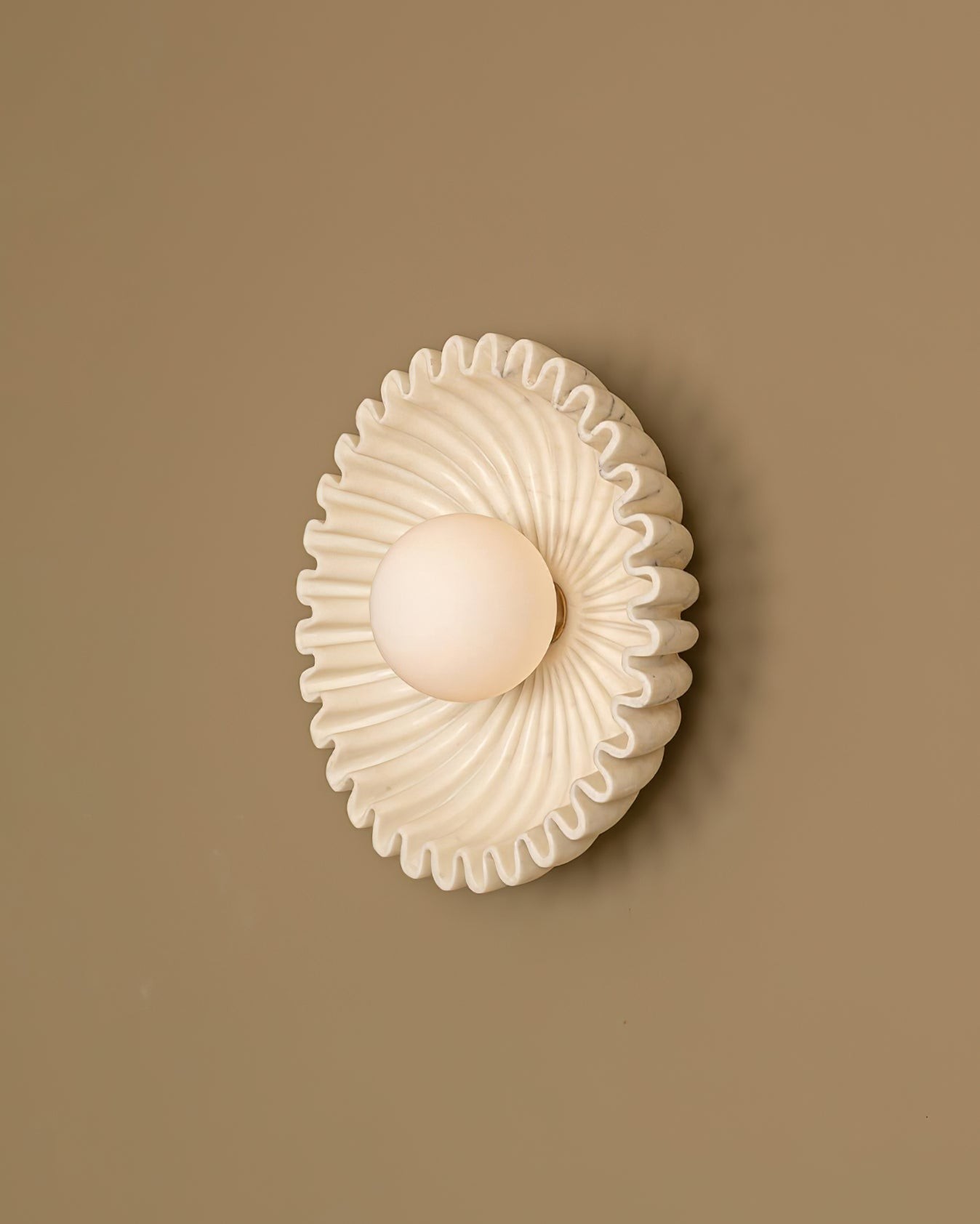 Plastic Lampshade Ceramic Flower Wall lamp M285