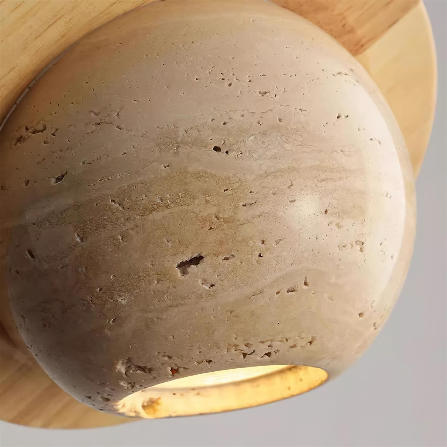 Planet Travertine Pendant Light M217