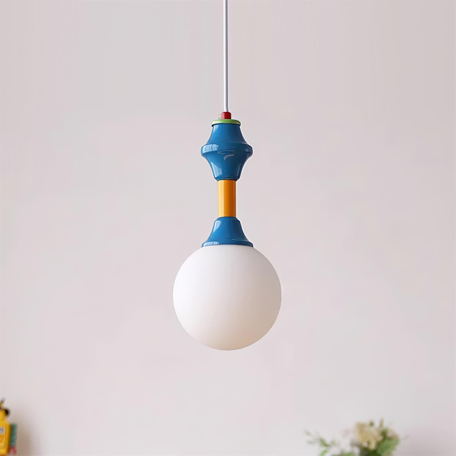 French Blue And White Atmosphere Pendant lamp M194