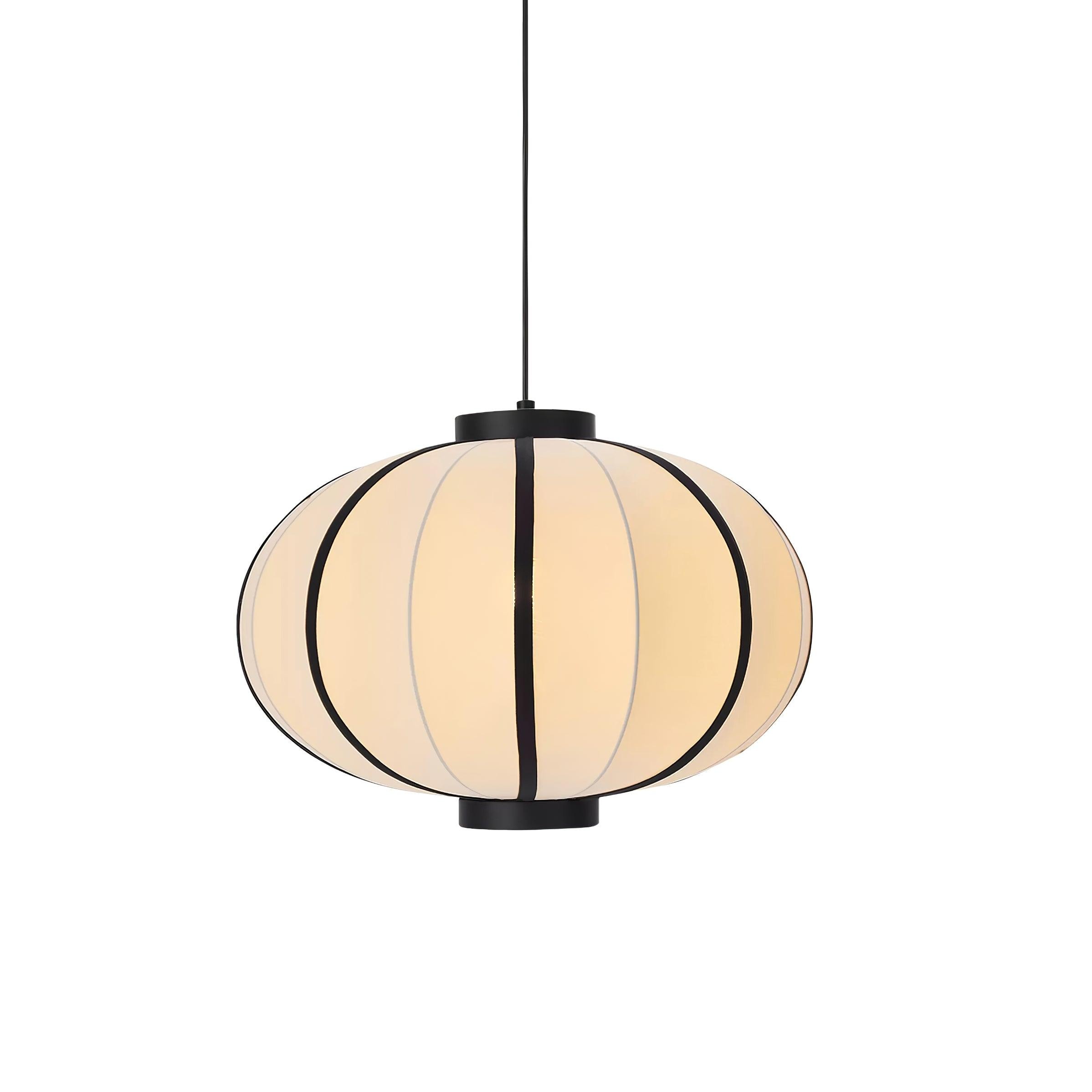 Minimalist Black and White Lantern Pendant Lamp M220