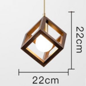 Größendiagramm für Design B, 22 cm breit und 22 cm hoch