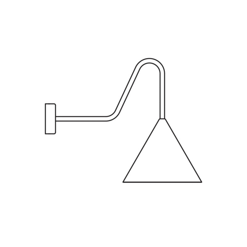 Cone Wall Lamp D754